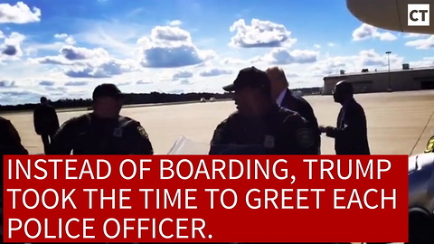 Trump Refuses to Board His Plane, Makes Epic Presidential Move Instead
