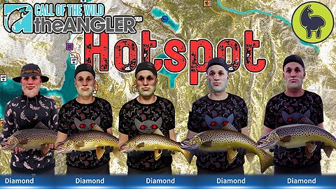 RED HOT Diamond Brown Trout HOTSPOT (Spain) | Call of the Wild: The Angler (PS5 4K)