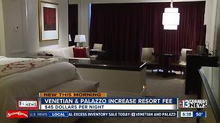 Highest resort fees in Las Vegas