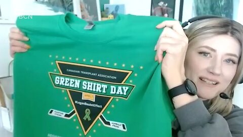 Green Shirt Day Logo Designer | Tuesday, March 28, 2023 | Angela Stewart | Bridge City News