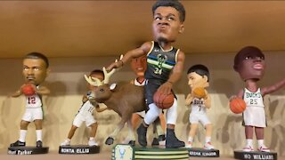 Local museum unveils limited edition Giannis Antetokounmpo bobbleheads for fans to buy