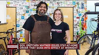 Gov. Gretchen Whitmer issues stay-at-home order that goes into effect at midnight