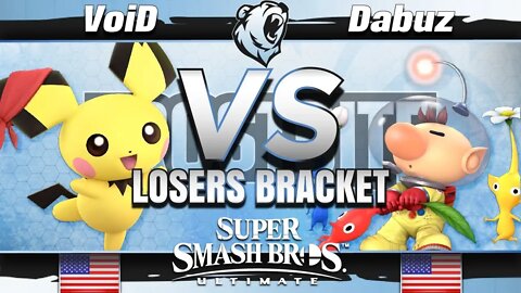 CLG | VoiD (Pichu) vs. Dabuz (Olimar) - Ultimate Top 48 - Frostbite 2019