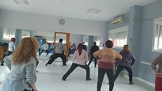 Tai chi pequeño remolino espada, clase completa