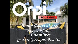 Orpi Saint François - Route Touristique, Villa 4 Chambres, Accès plage, Piscine, Garage