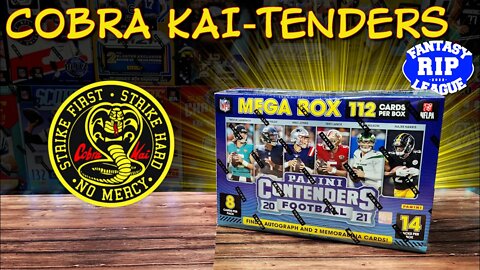 WHY DID I RIP THIS BOX? | 2021 Contenders Football Mega Box - FRL Fantasy Football + Trading Cards