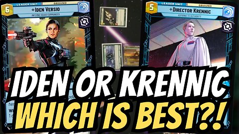 Krennic (Command) VS Iden (Command) - $1,000 Tournament Round 4 Hosted by The Banish Zone