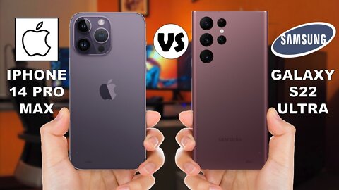 iPhone 14 Pro Max vs Galaxy S22 Ultra: Camera, Display, Gaming!