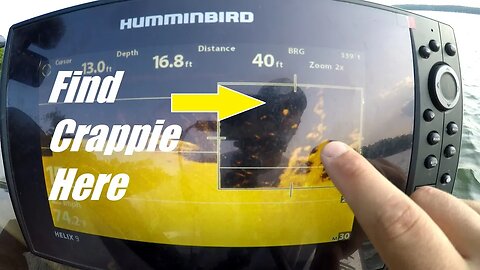 How to Find Crappie with Down Imaging Sonar (How to Locate Crappie 2018)