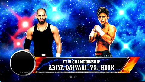 AEW Rampage Hook vs Ariya Daivari for the FTW Championship
