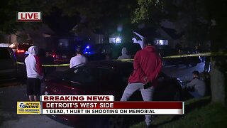 1 dead, 1 hurt in shooting on Detroit's west side