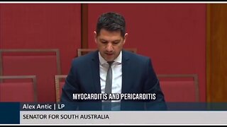 AU Senator Alex Antic Directly To Their Faces, 'Died Suddenly,' Myocarditis & Pericarditis