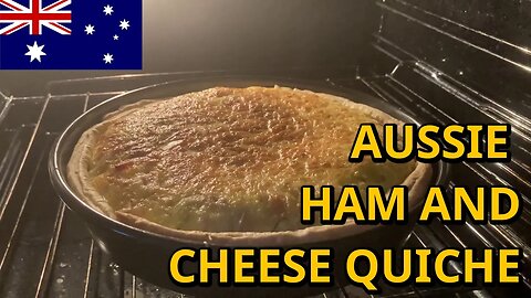 Aussie Quiche Recipe (Ham and Cheese)