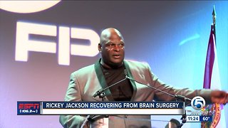 Rickey Jackson recovering from brain surgery (11/29)