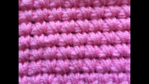 Crochet Stitch for Rugs or Scarfs