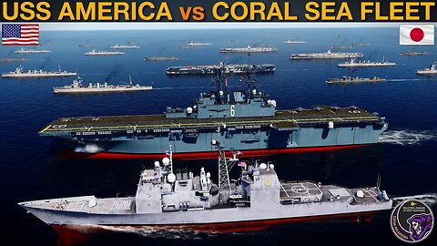 Could A Single Modern LHA & Cruiser Have Won The Battle Of The Coral Sea? (Naval Battle 99) | DCS