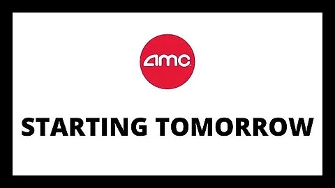 AMC STOCK | ITS STARTING TOMORROW