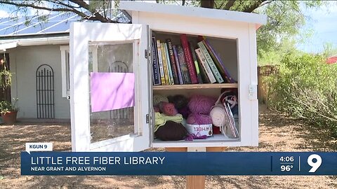 New little library pops up in midtown
