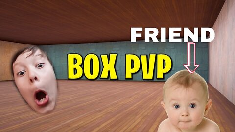 Playing Fortnite Box PVP with my FRIEND