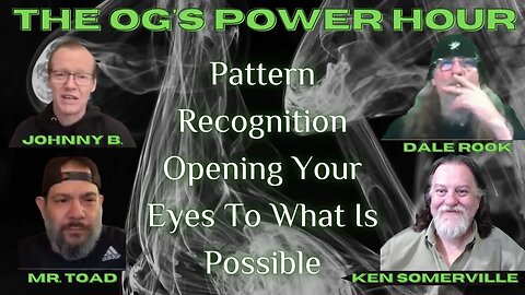 Pattern Recognition Opening Your Eyes To What Is Possible