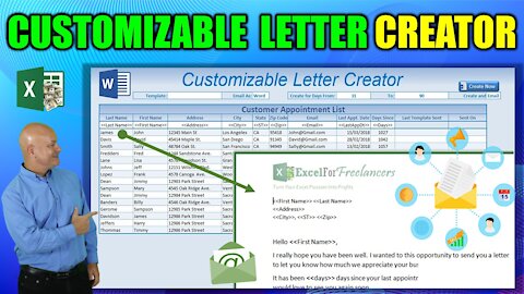 How To Create Custom Word Documents From Excel WITHOUT Mail Merge