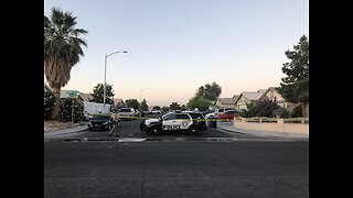 Police presence at Las Vegas valley neighborhood