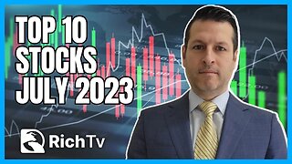 TOP 10 Stocks July 2023 - IPOS - AI Stocks - RICH TV LIVE PODCAST