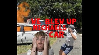 We Destroyed Michael's Car! Something's Wrong!