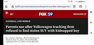 Volkswagen in Lawsuit After Initially Failing to Cooperate With Law Enforcement to Help Find Child