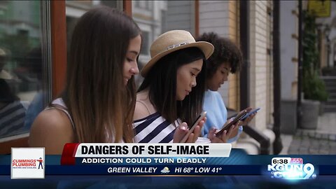 Teens cope with self image obsession