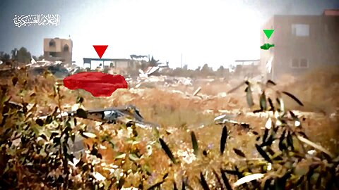 Al-Qassam Blows Up Two Merkava Tanks by Jabalia Refugee Camp