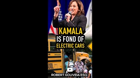 Kamala Is SO FOND of Electric Cars #shorts