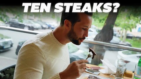 Tristan Tate Eats Ten Steaks