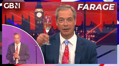 ‘They HATED it!’ | Nigel Farage scoffs at MSM vitriol towards his Best News Presenter award