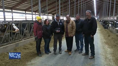 Greenleaf dairy farm wins conservation award
