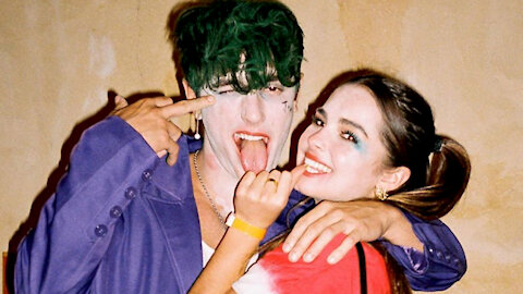 Addison Rae and Bryce Hall Spark ROMANCE Rumors With STEAMY Halloween Pics!