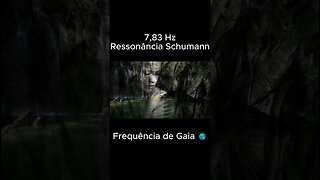 7,83 Hz Frequência de Gaia 🌎 Ressonância Schumann #shorts