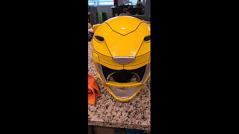 how to wet sand imperfections on cosplay helmets #follow #mmpr #like #cosplay