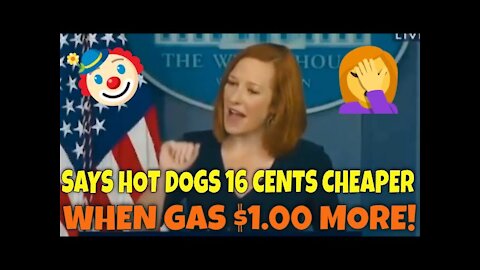 BOOM! Jen Psaki OWNED about White House Focus on July 4th Cookout 16 cents Cheaper than Last Year!