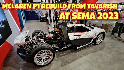 The ‎@tavarish McLaren P1 Makes It To SEMA Let's Take A Look