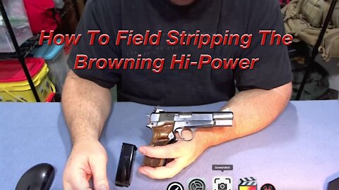 Field Strip The Browning Hi-Power 9mm