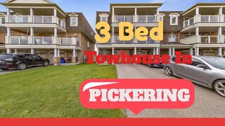 3 Bedroom Freehold Townhouse For Sale In Pickering