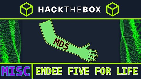 Emdee Five for Life [easy]: HackTheBox Misc Challenge (BeautifulSoup / Burp Intruder)