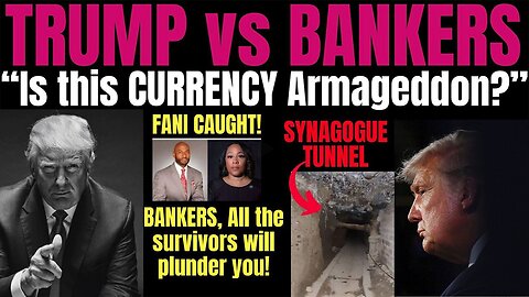 Melissa Redpill Update Today Jan 11: "Trump vs Bankers - Currency Armageddon, Tunnels"