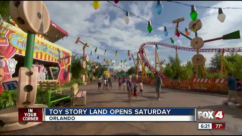 Toy Story Land opens Saturday at Disney’s Hollywood Studios