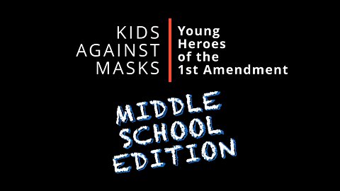 Kids Against Masks! Middle school students bring the fight to the school boards over mandates