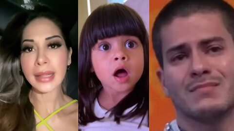 Maíra Cardi mostra reação da filha Sophia com a ausência de Arthur Aguiar #bbb22 #arthuraguiar #web