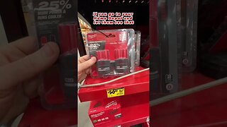 Home Depot NEW Milwaukee M12 Battery DEAL To Look For!