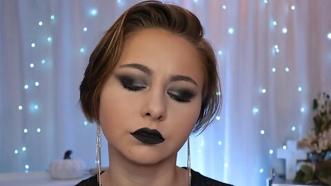 Post Halloween BLACK LIP Makeup Look | How to Channel Your Inner Emo