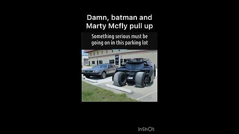 But that would mean the batmobile can time travel